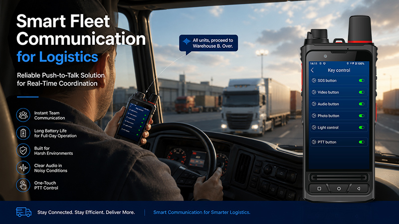 PoC Radio for Logistics — Modern logistics Communication Guide