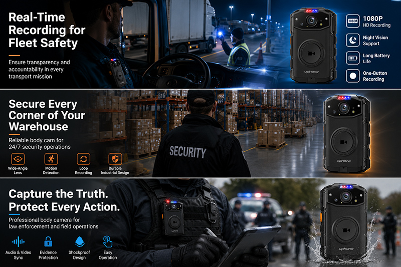 How Body-worn Cameras Are Becoming Essential in Logistics and Security Operations