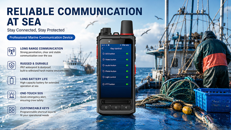 PoC Radio in Global Fishing Fleets: Real-Time Communication at Sea