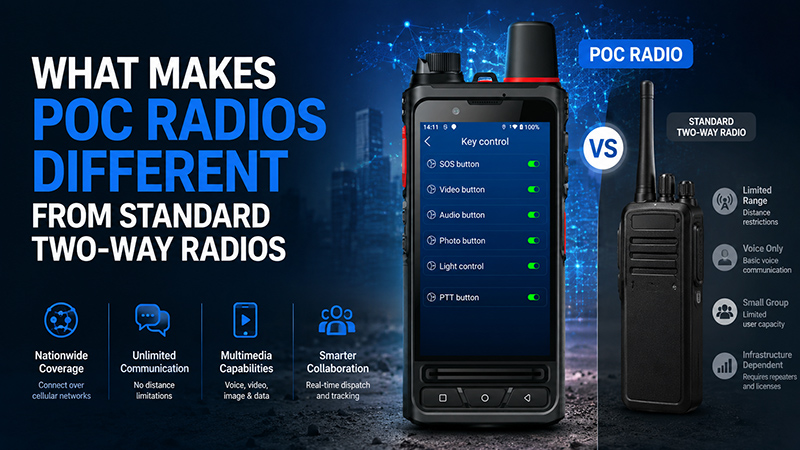 What Makes Poc Radios Different from Standard Two-Way Radios