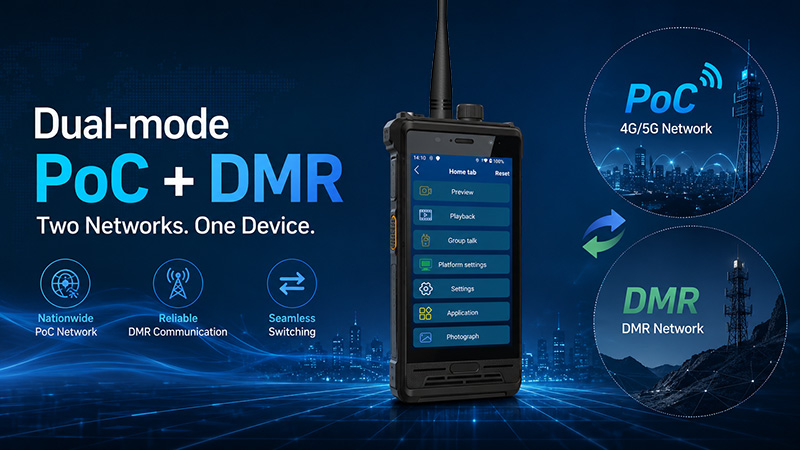 Uphone L503 vs PoC Radios: ATEX & DMR+PoC Compared