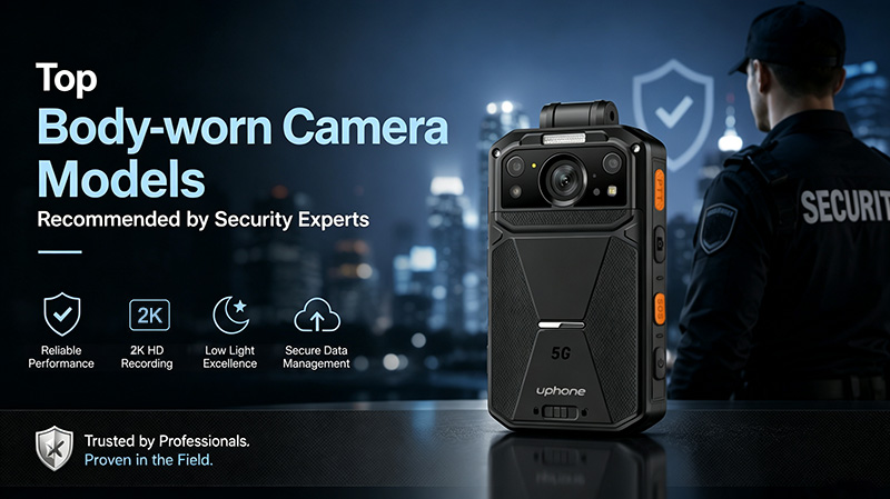 Top Body-worn Camera Models Recommended by Security Experts