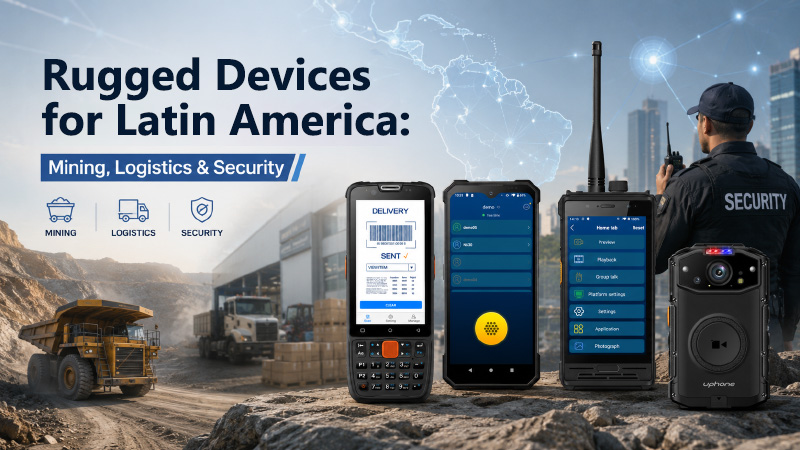Rugged Devices for Latin America: Mining, Logistics & Security